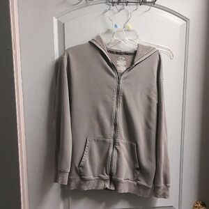 Art Class Charcoal Textured Hoodie Sz XXL